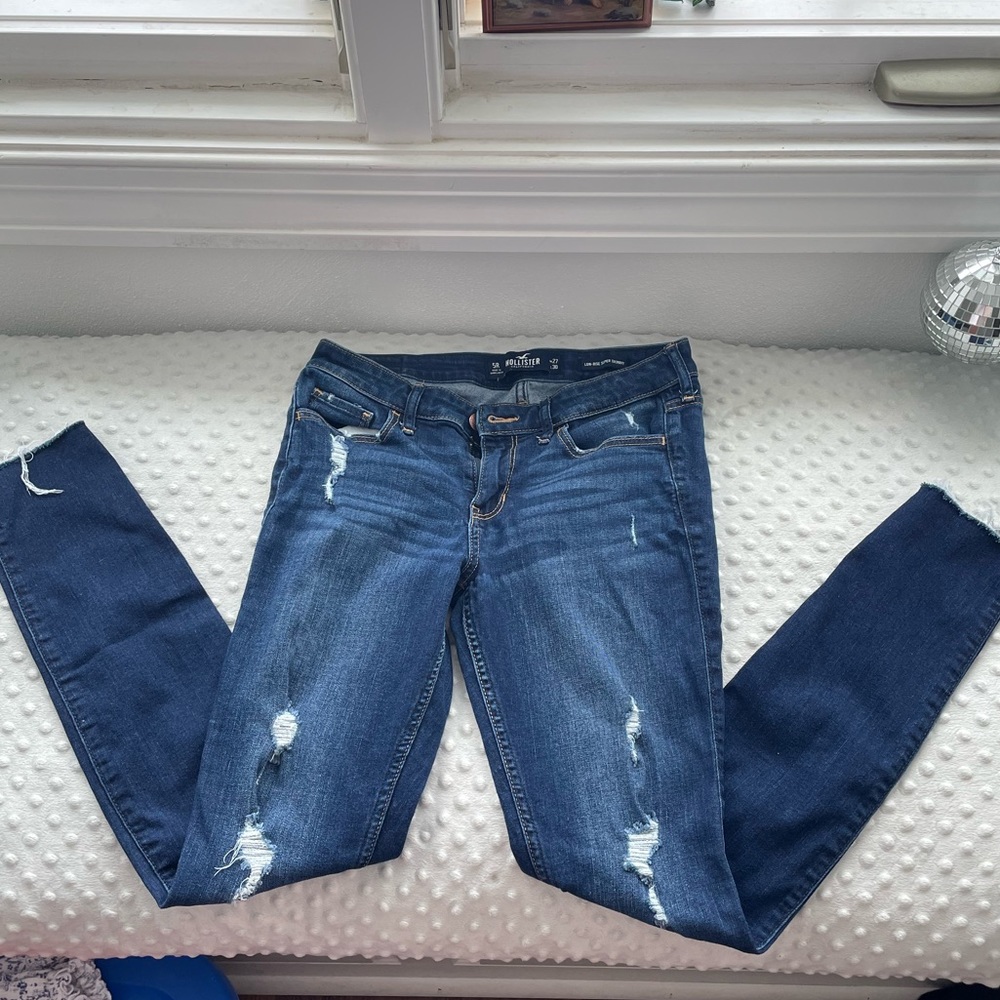 Dark Wash Super Skinny Hollister Jeans